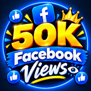 50k Video Views for Facebook [Monetization] Non Drop