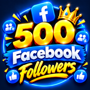 500 Facebook Followers [best for Monetization] non drop