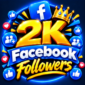 2k Facebook Followers [best for Monetization] non drop