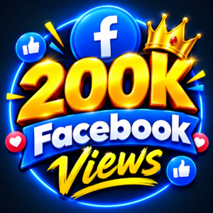 200k Video Views for Facebook [Monetization] Non Drop